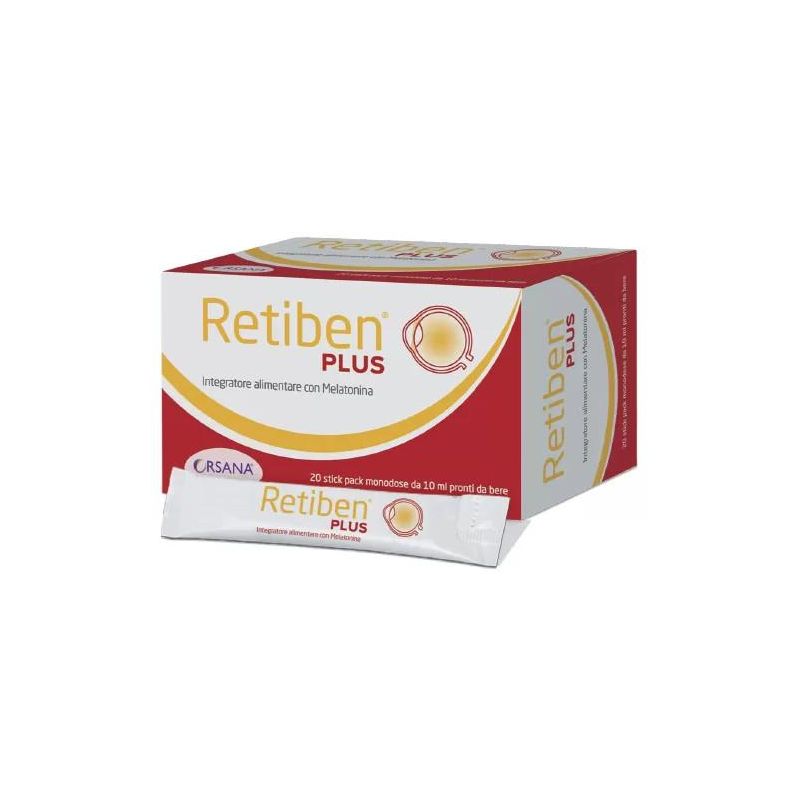 Retiben Plus - Confezione da 20 Stick Nutrizionali