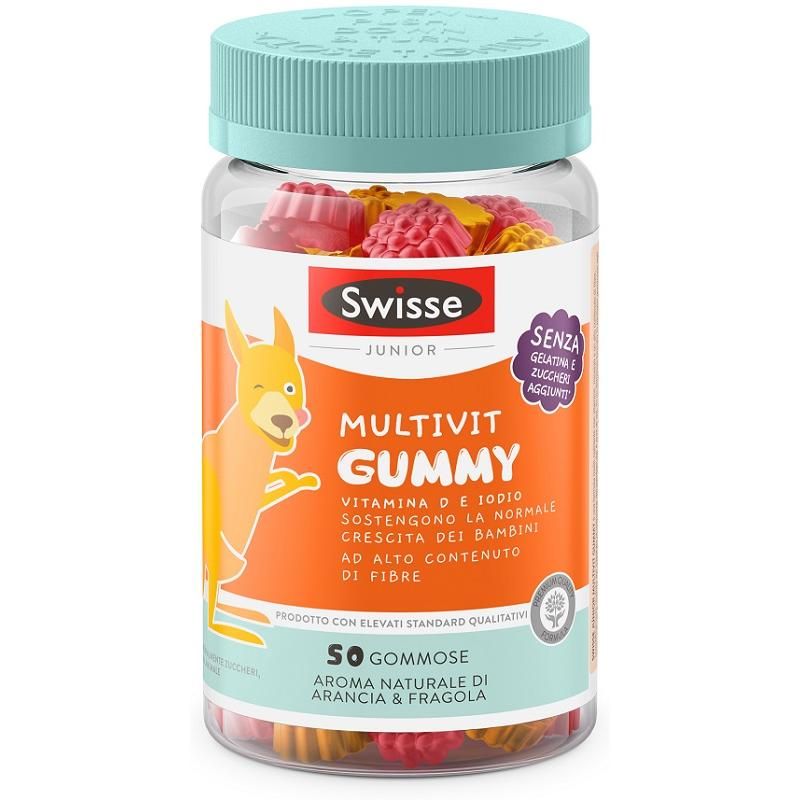 Swisse Junior Multivitamin Gummies - Confezione da 50 Pezzi