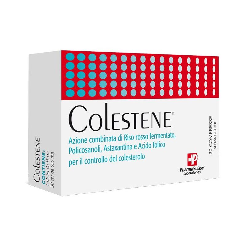 Colestene Supplemento per Controllo del Colesterolo - 30 Compresse