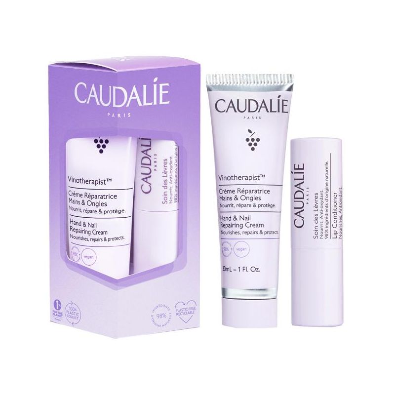 Caudalie Vinotherapist Set Trattamento Mani, Unghie e Labbra