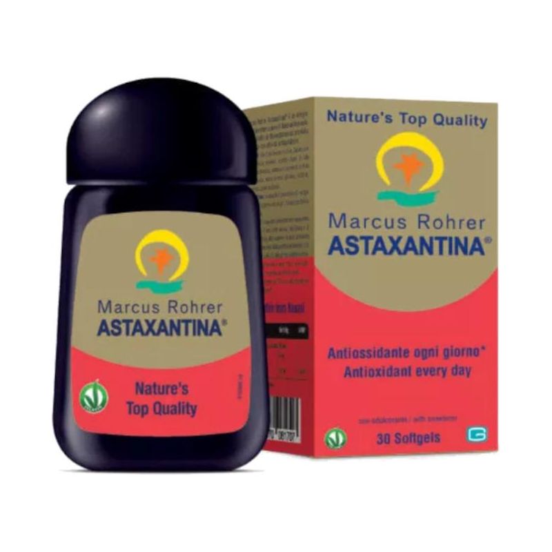Marcus Rohrer Astaxantina - 30 Softgel Capsules