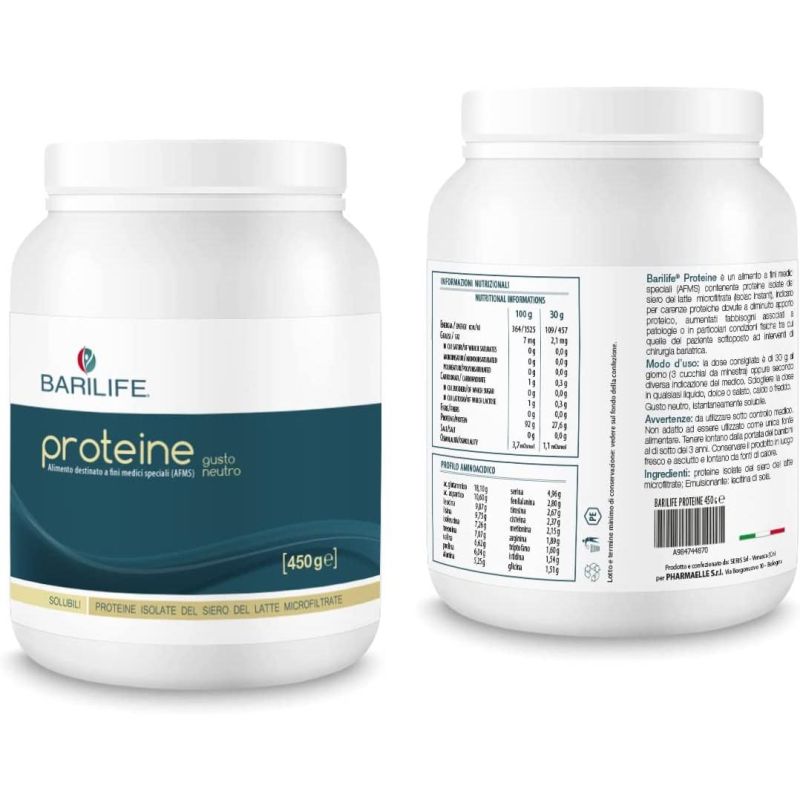 Barilife 450g Proteine ad Alto Contenuto