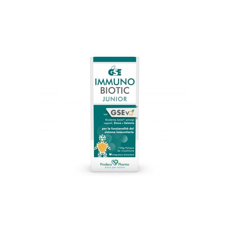 GSE Immunobiotic Junior - Supporto Immunitario per Bambini, 120g