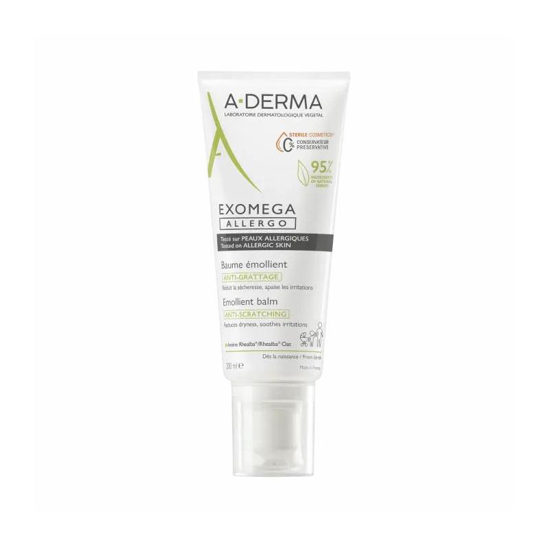 Balsamo Emolliente Allergo A-Derma Exomega - 40ml