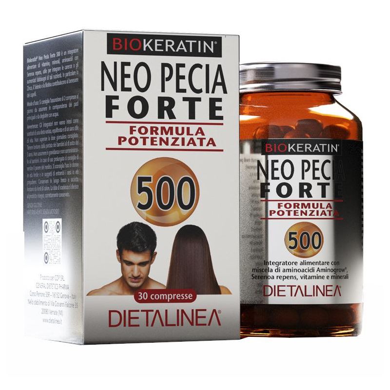 Neo Pecia Forte 500 Biokeratin - Pacchetto da 30 Compresse