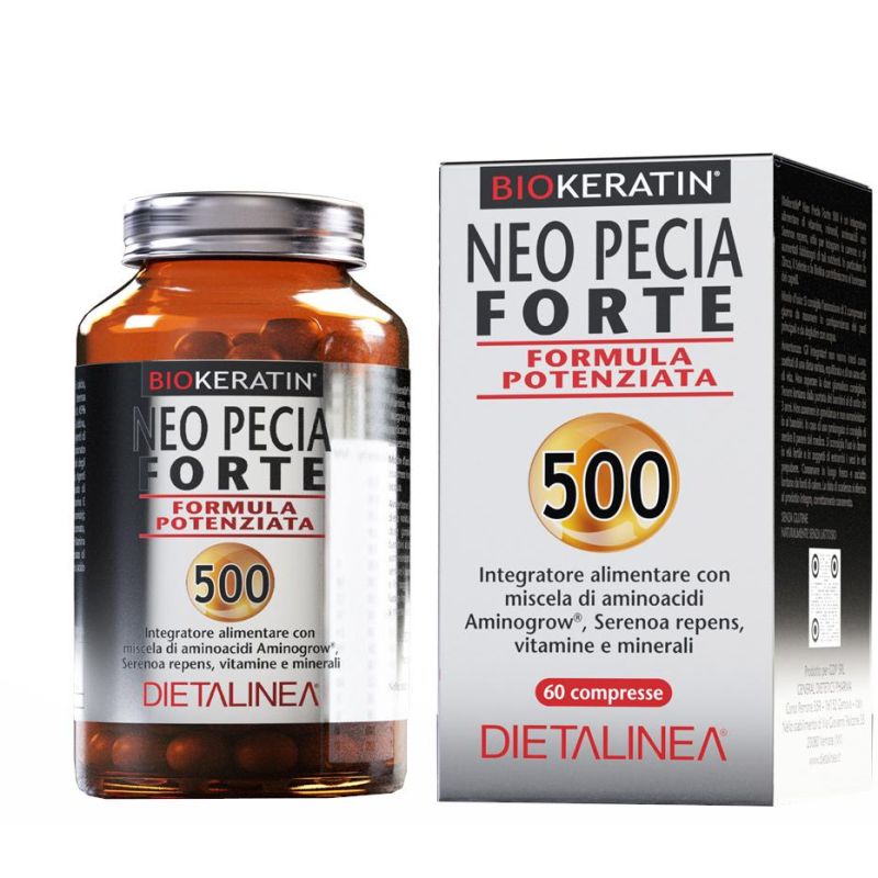 Biokeratin Neo Pecia Forte 500 - Integratore per Capelli
