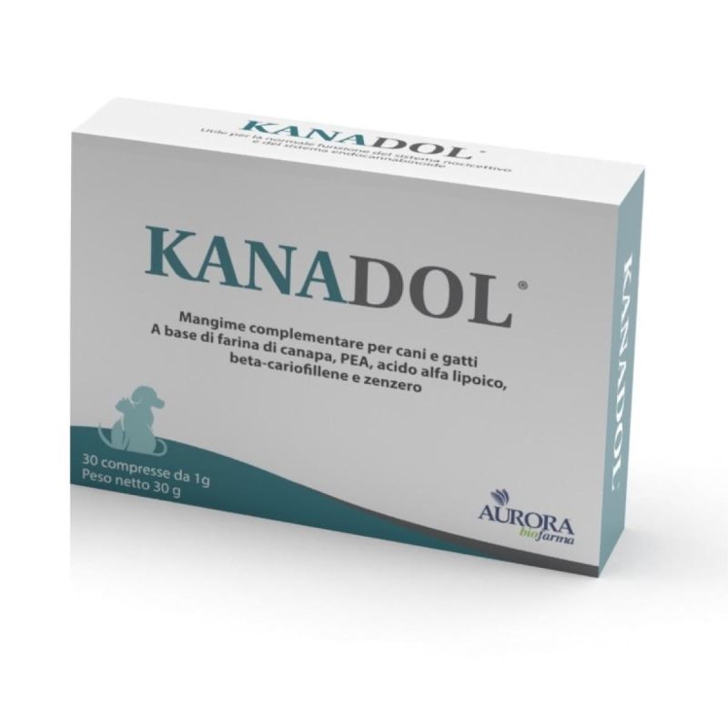 Kanadol - Integratore Alimentare Multivitaminico per Cani e Gatti - 30 Compresse