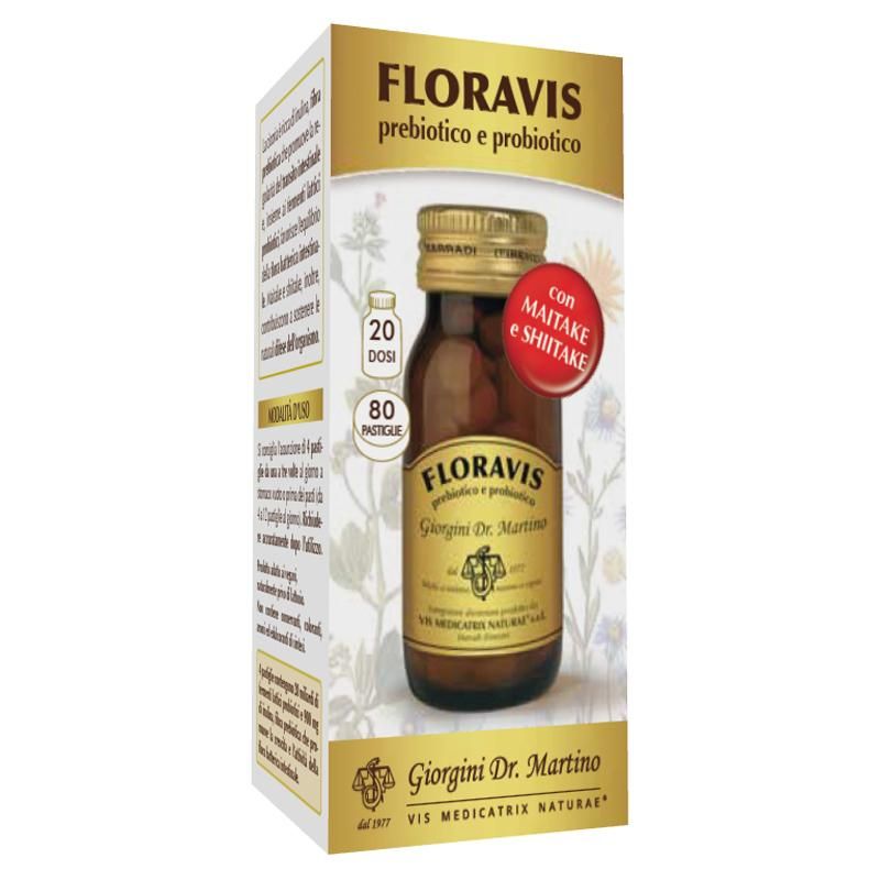 Dr Giorgini Floravis - Integratore Alimentare con 80 Pastiglie