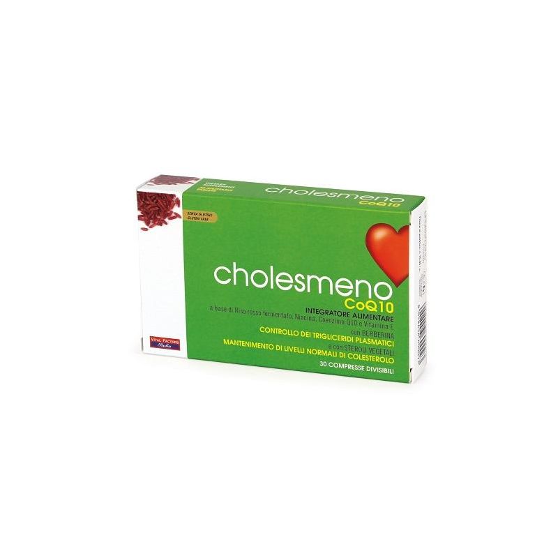 Cholesmeno CoQ10 Supplemento di Supporto Cardiaco - 30 Compresse