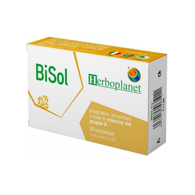 Bisol - Confezione da 30 Compresse per il Benessere Digestivo