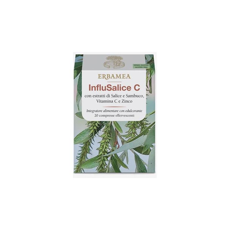 Erbamea Influsalice Vitamina C - Pacco da 20 Compresse