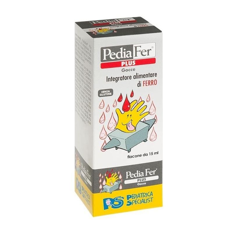 Pediafer Plus - Integratore in Gocce per Bambini 15ml