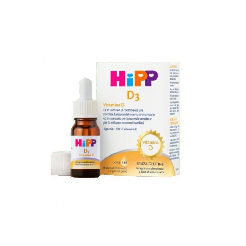 Hipp D3 Supplemento Nutrizionale, 5ml
