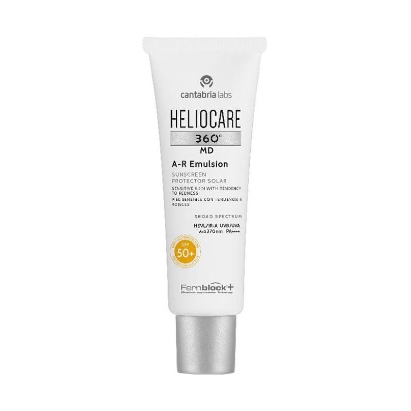 Heliocare 360 A-R SPF50+ Emulsione Protettiva per Pelli Sensibili, 50ml