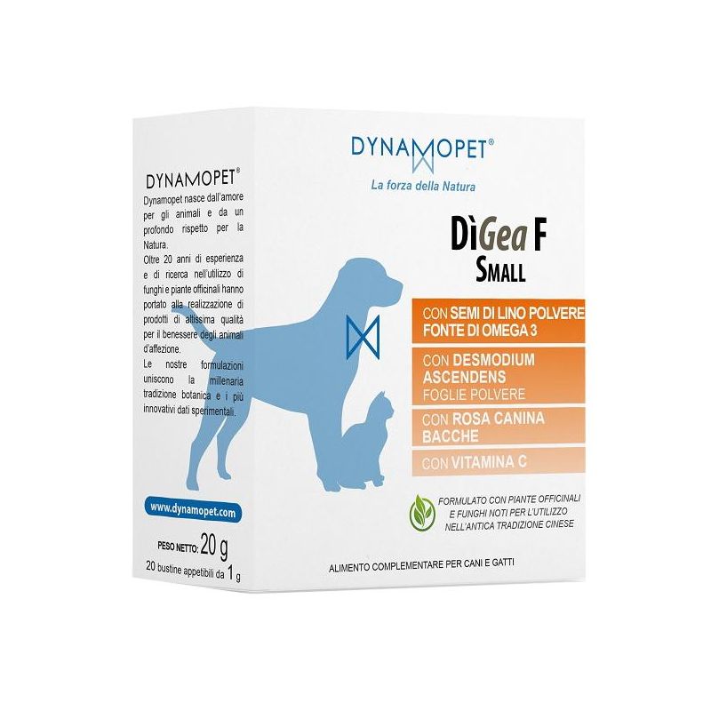 Digea F Piccolo - 20 Bustine da 1g per Digestione Salutare