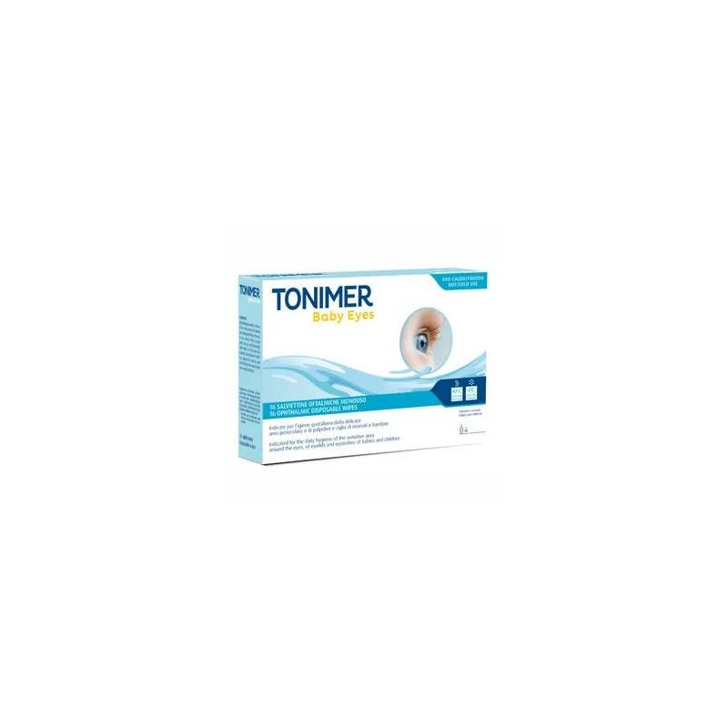 Tonimer Baby Eyes - 16 Salviettine Oftalmiche per Neonati
