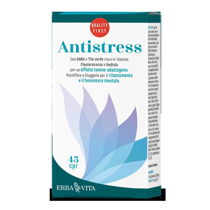 Erba Vita Compresse Antistress - 45 Pezzi