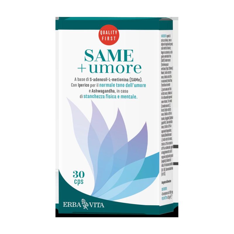 Erba Vita Same + Umore - Integratore per l'Umore, 30 Compresse