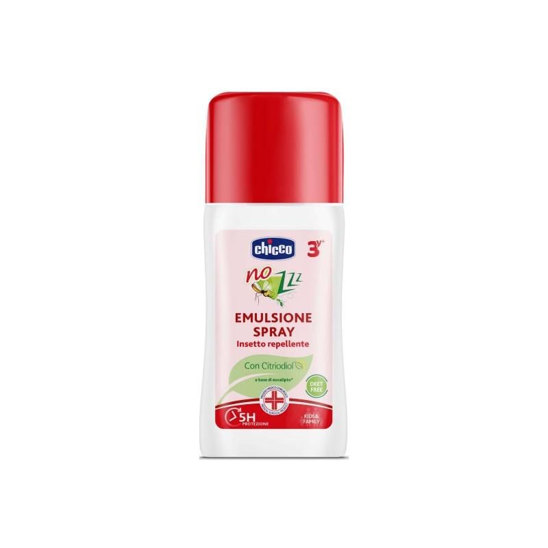 Chicco Nozzz Spray Insetto-Repellente per Bambini, 100ml