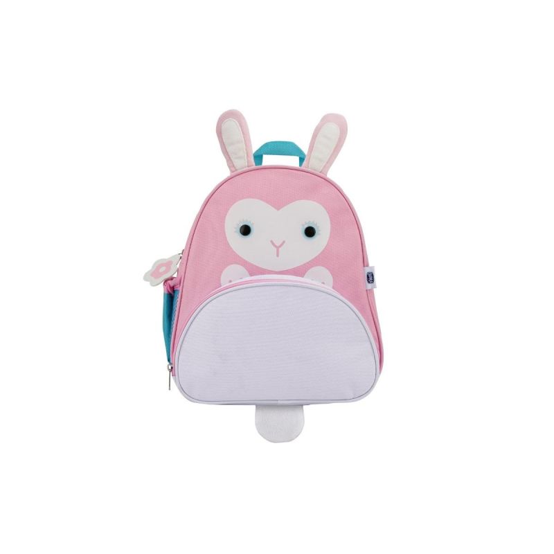 Zainetto Chicco Porta Pappa Rosa Coniglio per Bambini