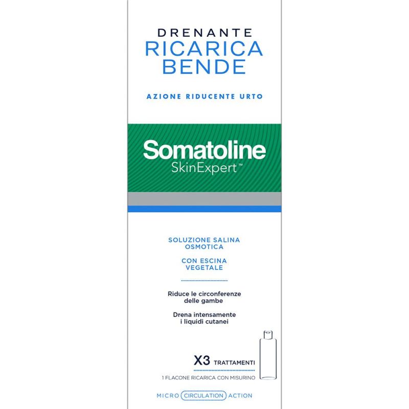 Somatoline Skin Expert - Kit di Ricarica per Bende Snellenti e Drenanti, 420ml