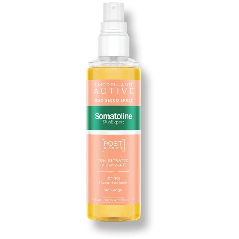 Somatoline Skin Expert Olio Secco Rimodellante Spray Post-Sport 125ml