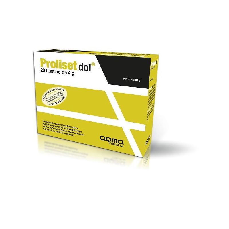 Proliset Dol - Bustine per il Dolore - Confezione da 20