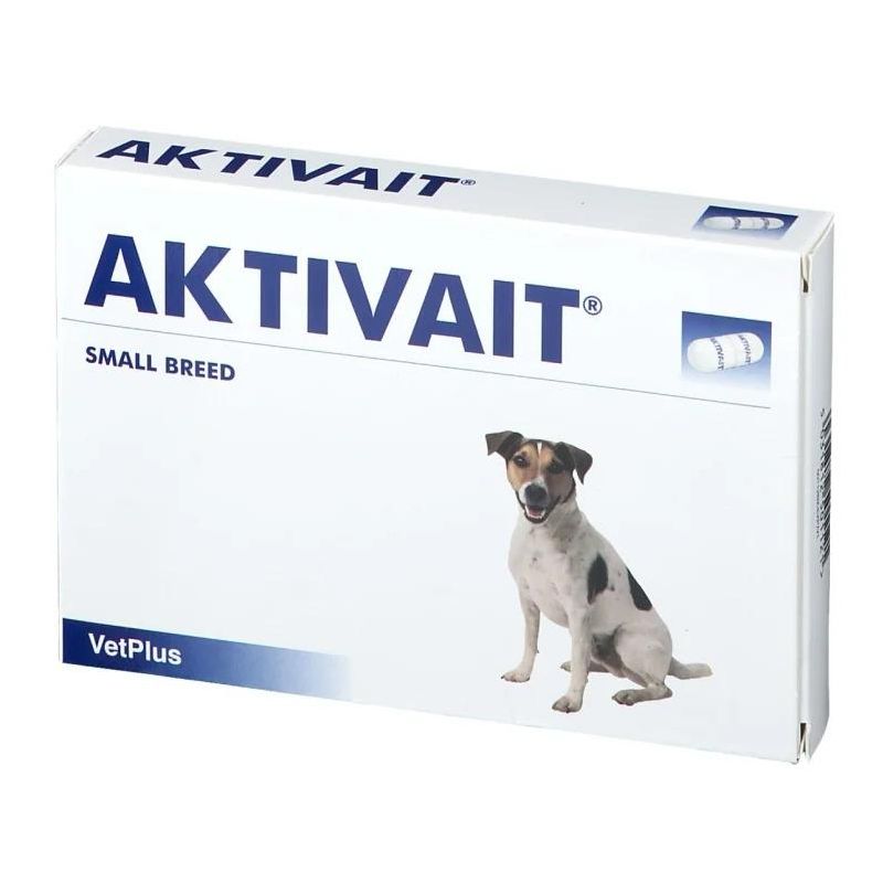 Vetplus Aktivait - Alimento Complementare Multivitaminico per Cani di Piccola Taglia, 60 Compresse