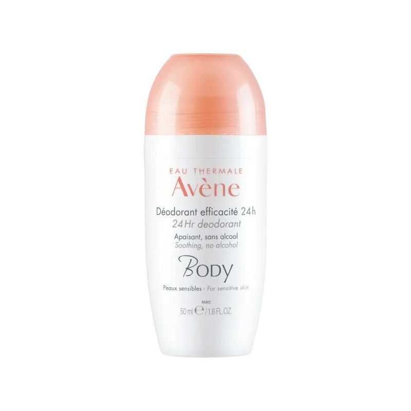 Avène Eau Thermale Roll-On Deodorante per il Corpo, 50ml