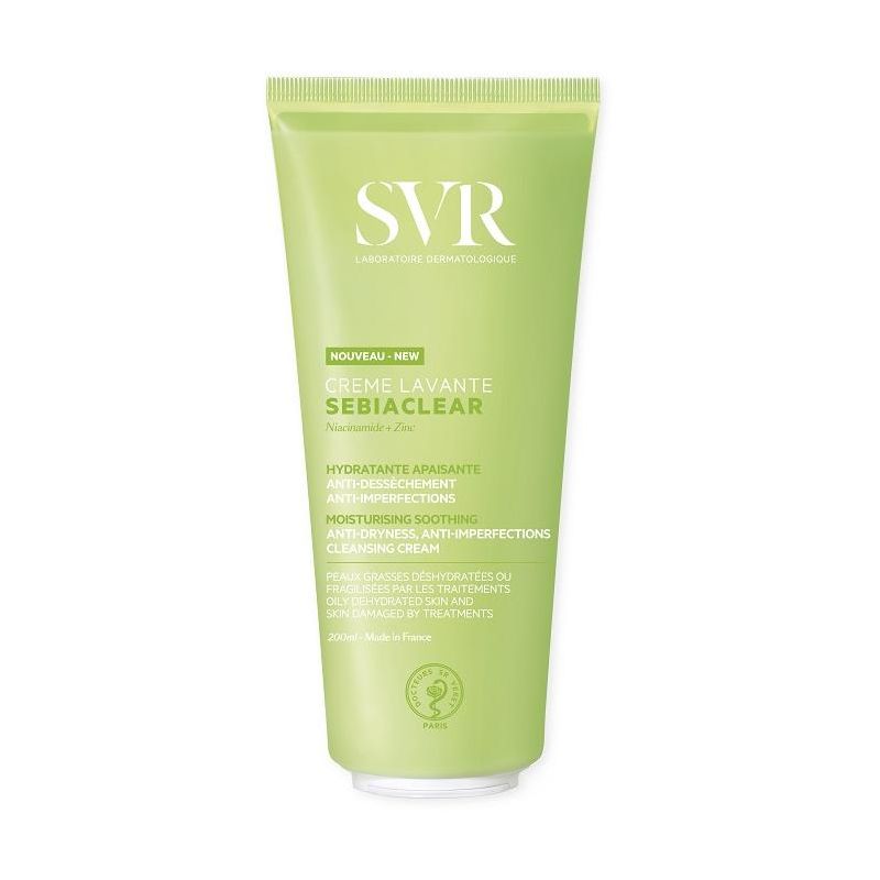 SVR Sebiaclear Creme Lavante Detergente Purificante 200ml