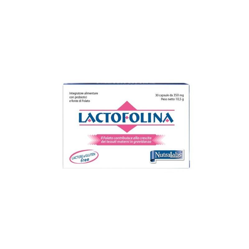 Lactofolina - Integratore Digestivo in Capsule, 30 Pezzi
