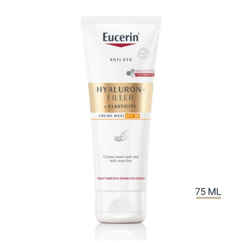 Eucerin Hyaluron Filler + Elasticity Crema Mani Antimacchie 75ml