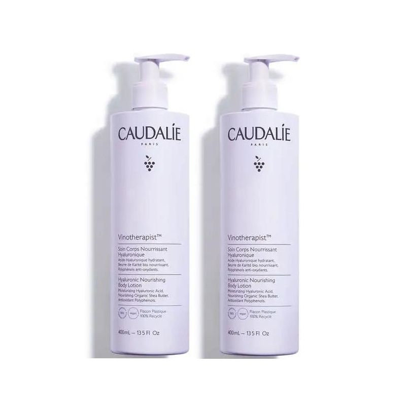 Caudalie Vinotherapist Trattamento Nutriente con Acido Ialuronico per il Corpo - 2x400ml