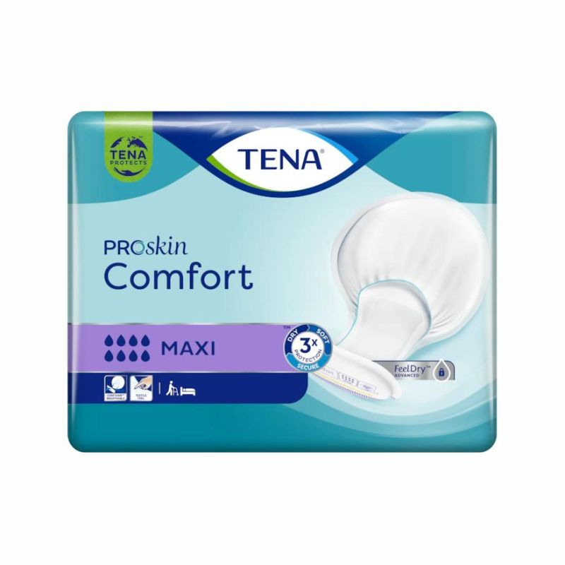 Tena Comfort Maxi - Pannoloni Sagomati, Confezione da 34 Pezzi