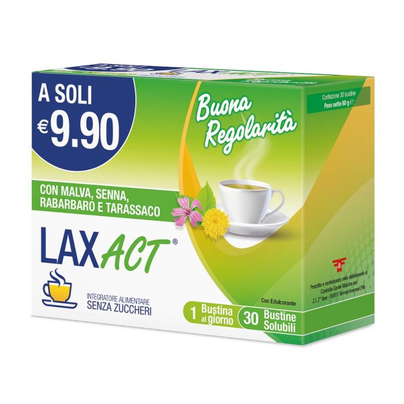 Act Lax - Lassativo Naturale in Bustine, Confezione da 30