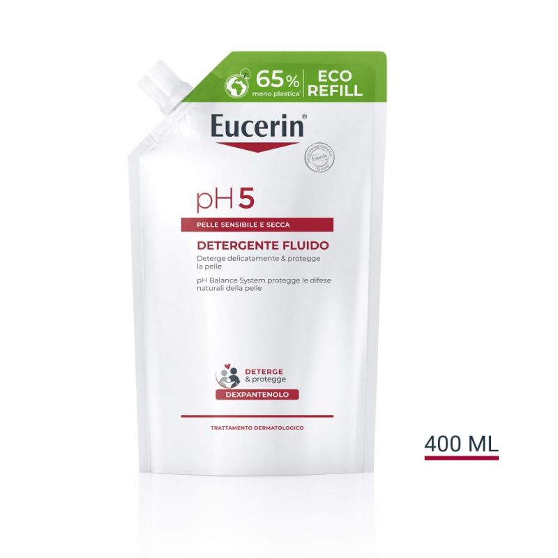 Ricarica Detergente Viso e Corpo Eucerin Ph5 400ml
