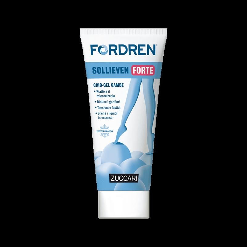 Zuccari Fordren Sollieven Forte - Crio Gel Rigenerante per Gambe, 100ml
