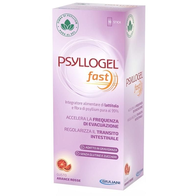 Psyllogel Fast Digestive Relief - Pacchetto da 10 Stick