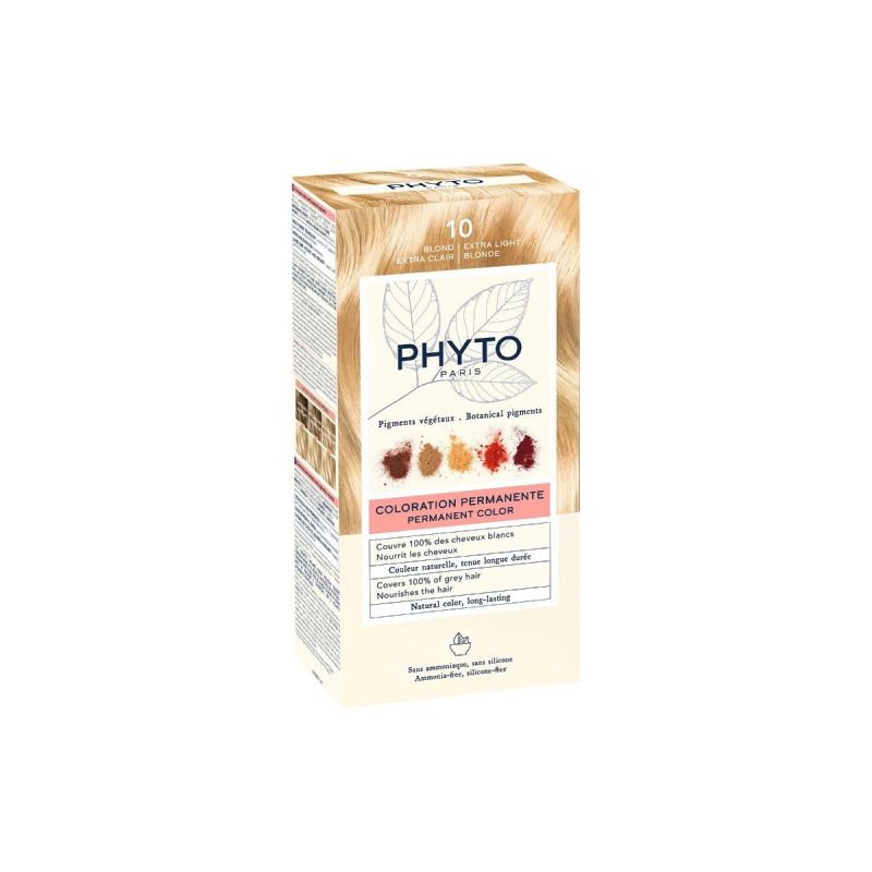 Phyto Phytocolor 10: Colorazione Permanente Extra Intensa Biondo Chiarissimo
