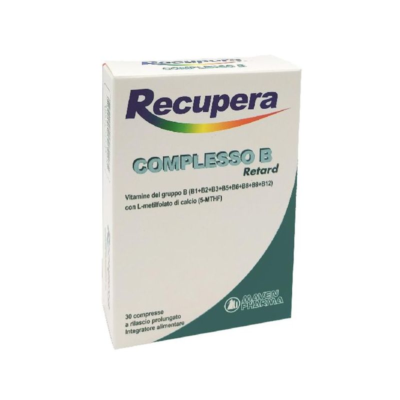 Compleasso B Retard - 30 Compresse per il Recupero Energetico