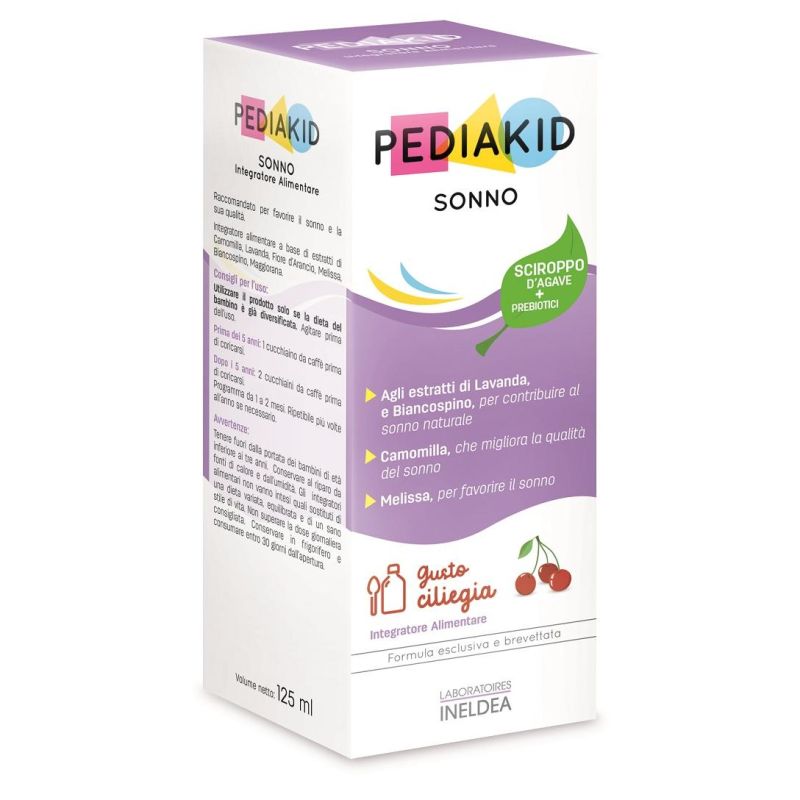 Sciroppo Pediakid Sonno per Bambini, 125ml