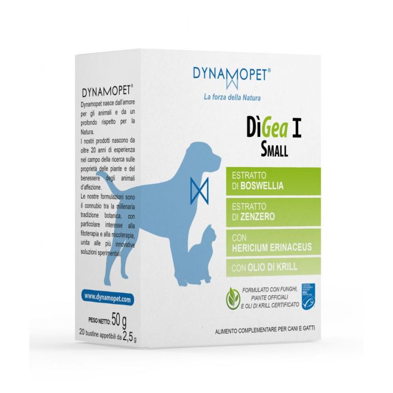 Dynamopet Digea I Small 20 Bustine 2,5g
