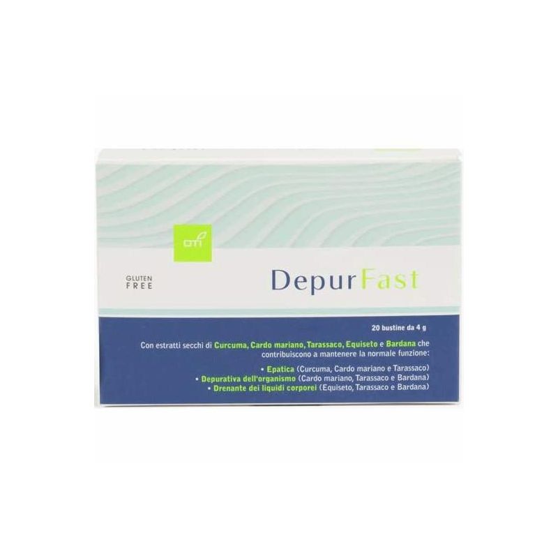 Oti Depurfast Detox Supplemento - Confezione da 20 Bustine
