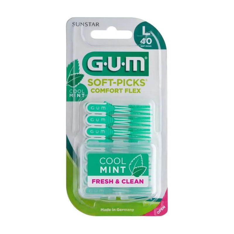 Gum Soft Pick Large - Scovolini Comfort Flex al Gusto Menta
