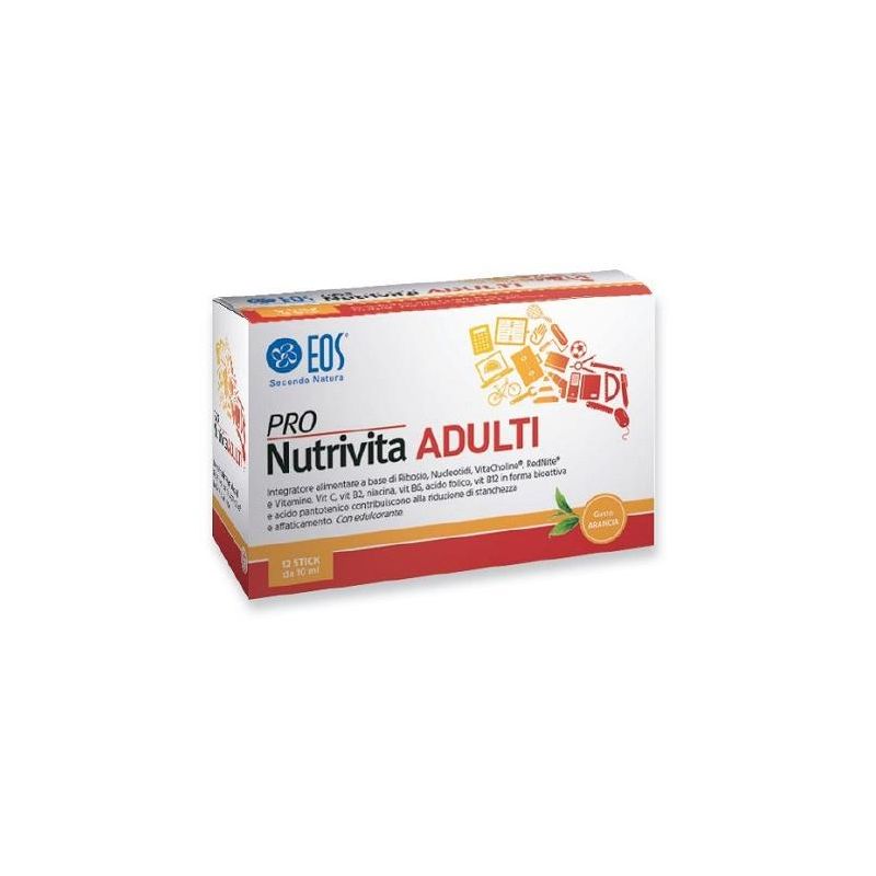 Pro Nutriva Adulti: Eos 12 Stickpack di Nutrizione Avanzata
