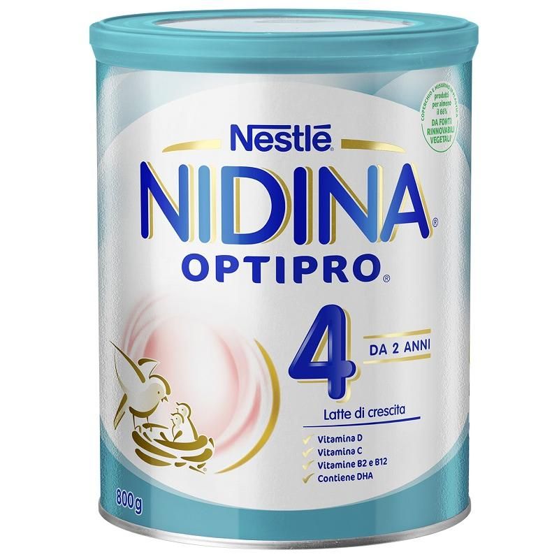 Nidina Optipro 4 - Latte di Crescita in Polvere, 800g