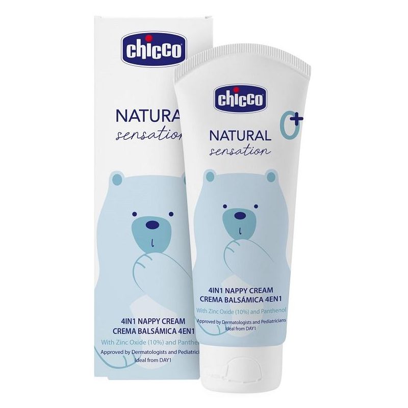 Chicco Natural Sensation - Pasta Lenitiva per Neonati da 0 Mesi+