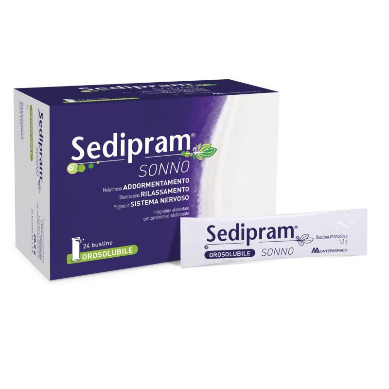 Sedipram Sonno - Stick Orosolubili 24 Pezzi