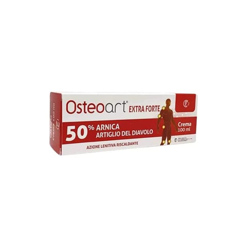 Osteoart Arnica e Artiglio del Diavolo Crema 50% per Articolazioni - 100ml