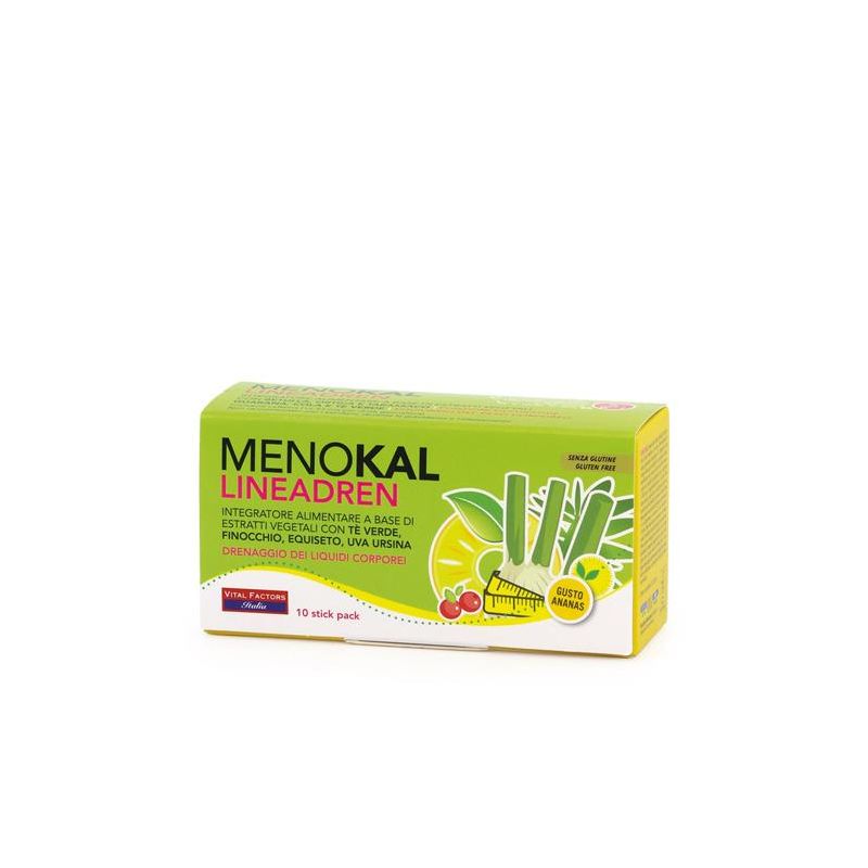 Menokal Lineadren Classic Ananas 10-Pack Energy Sticks